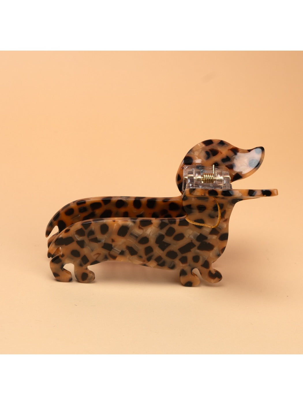 Beau - Acetate Dachshund Hair Clip