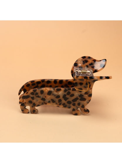 Beau - Acetate Dachshund Hair Clip