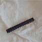 Beau - Polka Dot Straight Bar Side Hair Clip