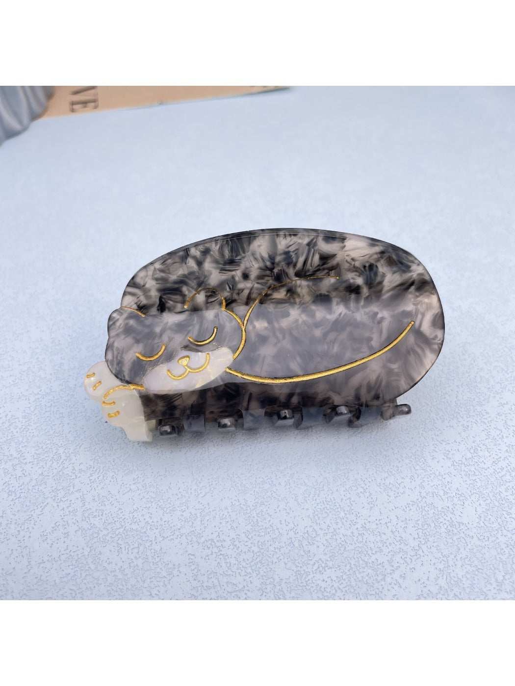 Beau - Cat Acetate Claw Clip