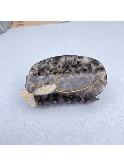 Beau - Cat Acetate Claw Clip
