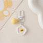 Keypus - Macaron Colors Cute Smiley Face Keychain