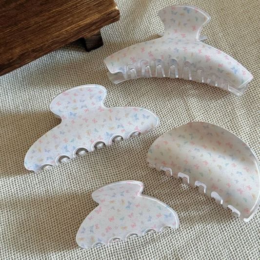 Beau - Sweet Butterfly Design Hair Accessory Claw Clip