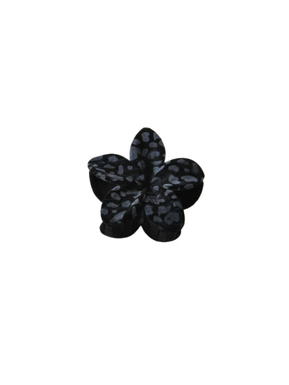 Beau - Chic Polka Dot Flower Hair Claw Clip