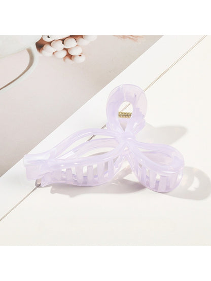 Beau - Openwork Bow Shaped Hair Claw Clip