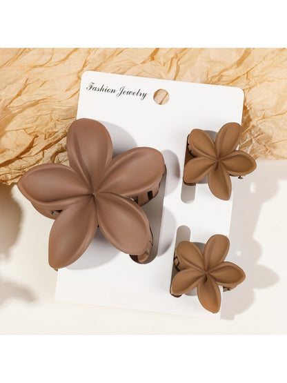 Beau - Frangipani Hair Clips Set