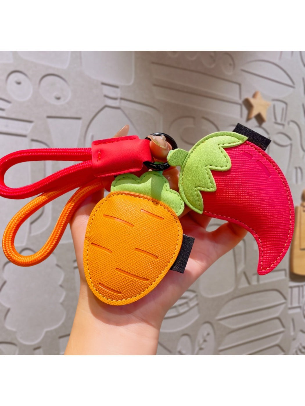Keypus - Cartoon Vegetable Series Keychain