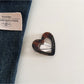 Beau - Sweet Heart Shaped Cut Out Hair Clip