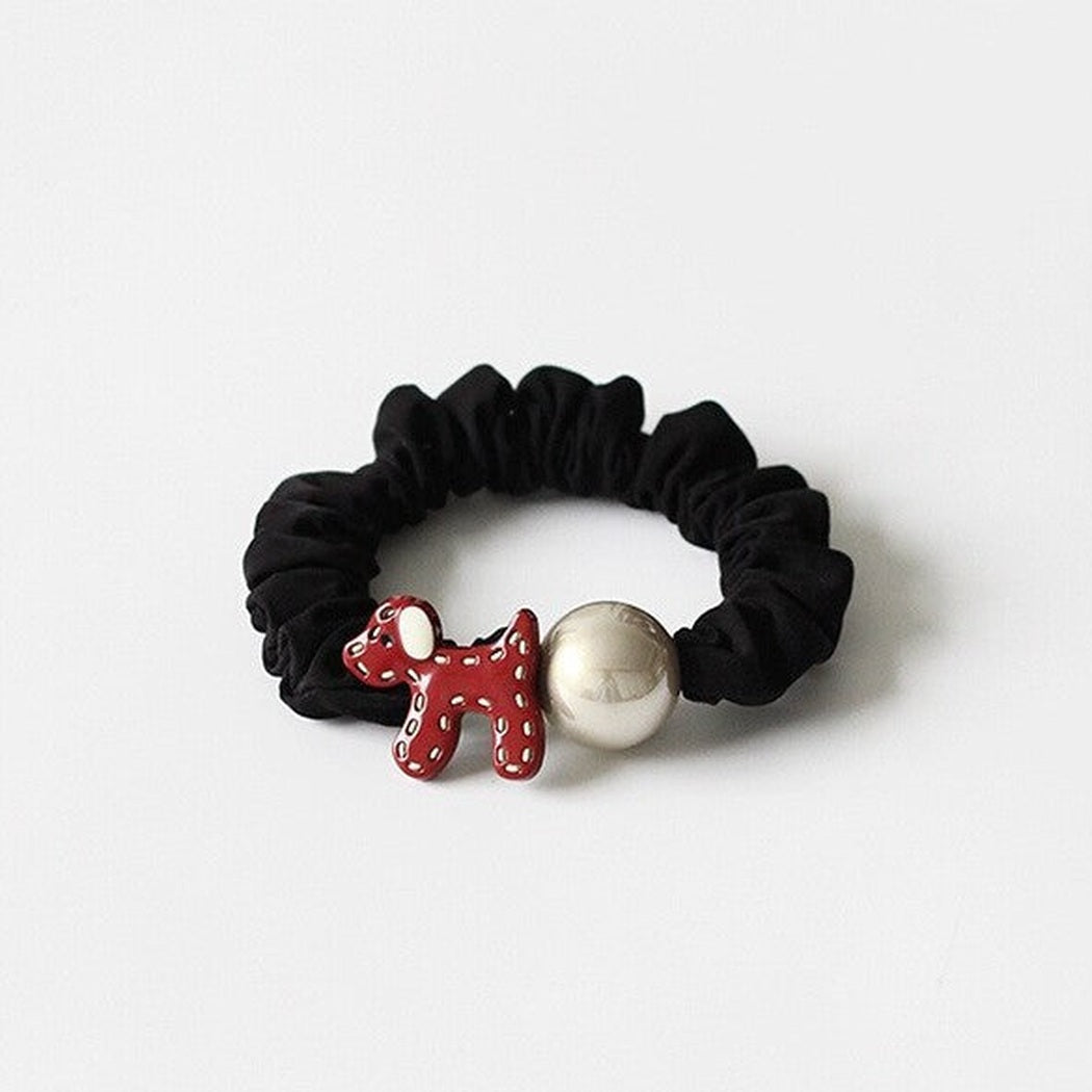 Dog Charm Hair Tie Collection showing multiple available variants
