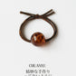 Leopard Bead Hair Tie Set showing multiple available variants