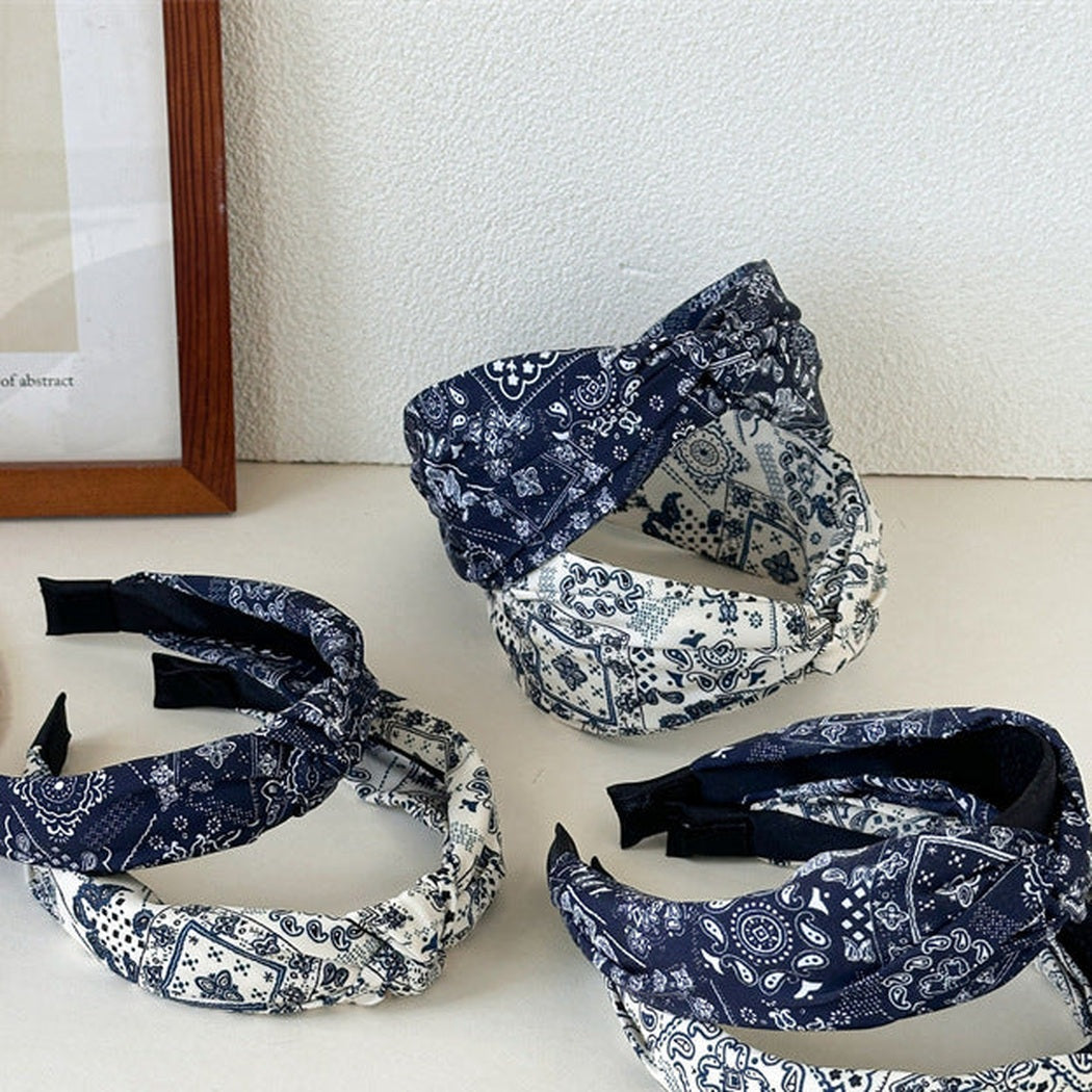 Paisley Polka Dot Headband Collection showing multiple available variants