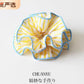 Yellow Stripe Lace Scrunchie showing multiple available variants
