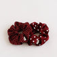 Red Polka Dot Scrunchie Set showing multiple available variants