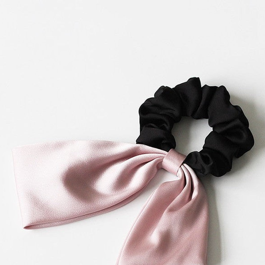 Glossy Bow Scrunchie showing multiple available variants