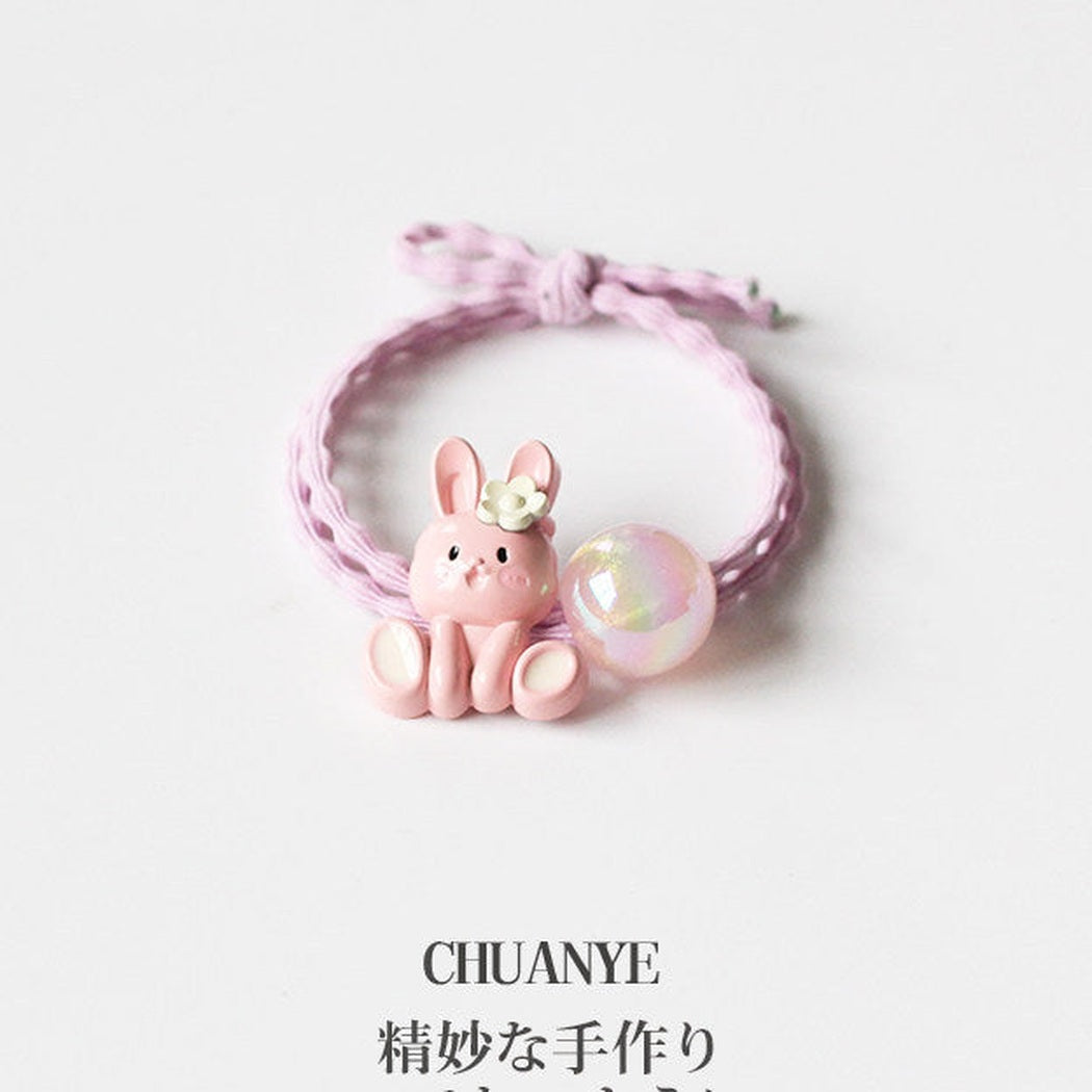 Bunny Charm Hair Tie Collection showing multiple available variants