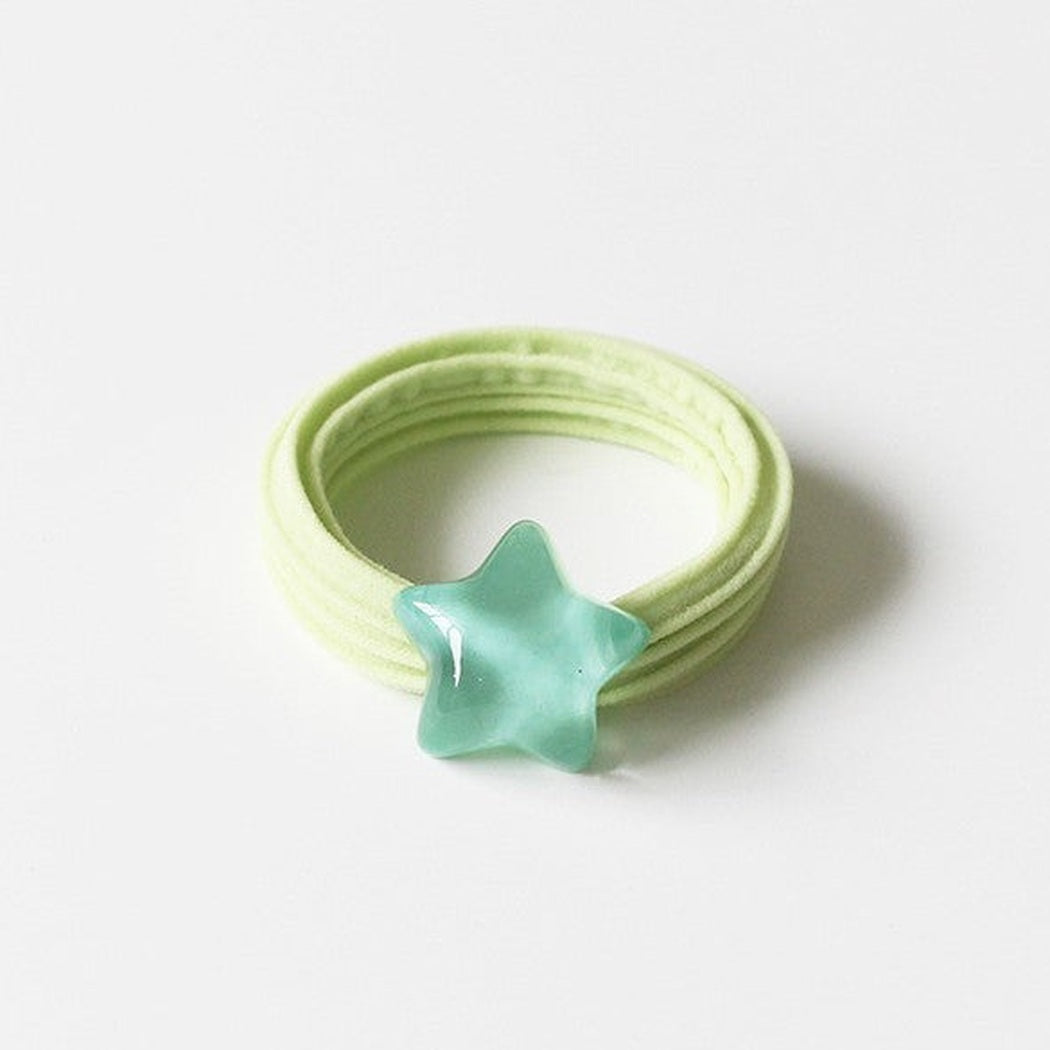 Star Bead Hair Tie Collection showing multiple available variants