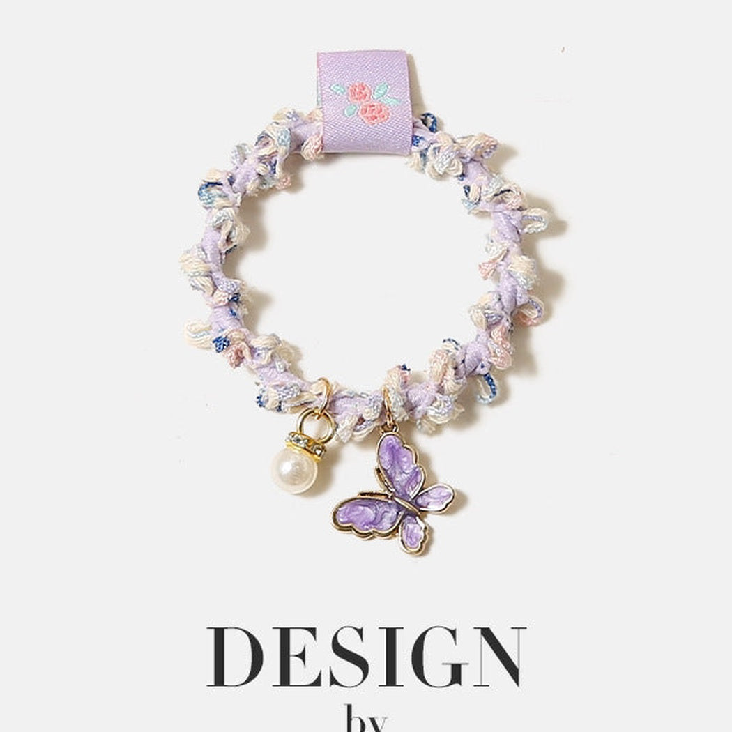 Butterfly Pearl Hair Tie Collection showing multiple available variants