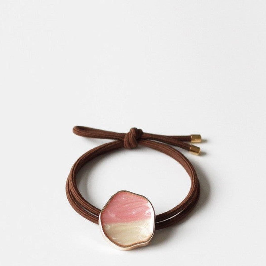 Glazed Bead Hair Tie Collection showing multiple available variants