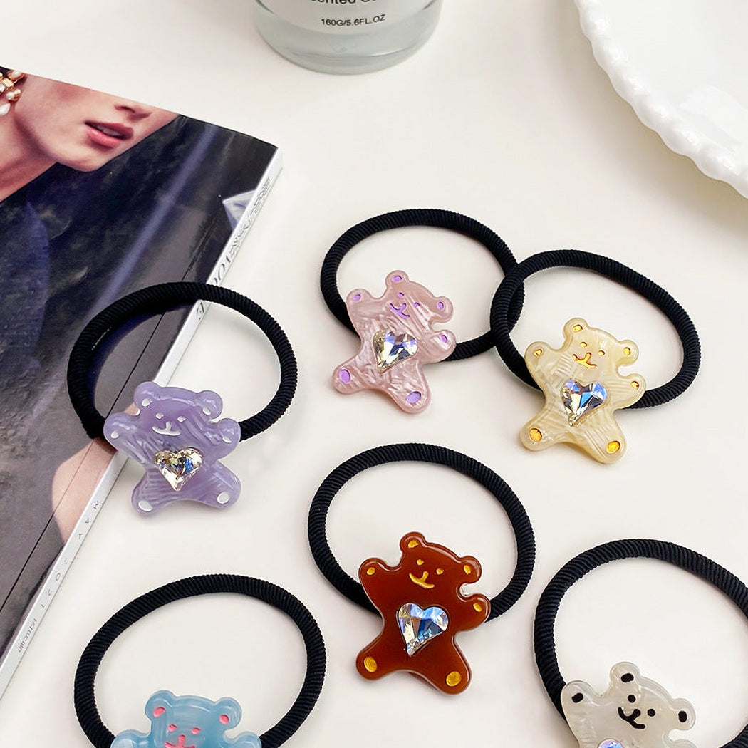 Bear Hair Tie Collection showing multiple available variants