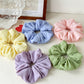 Pastel Padded Scrunchie Collection showing multiple available variants