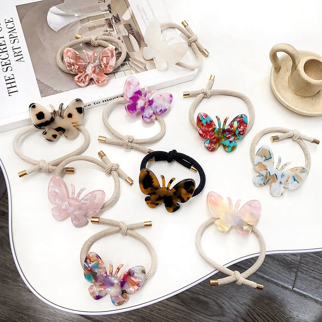 Butterfly Hair Tie Collection showing multiple available variants