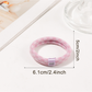 Gifty - Plaid High Elasticity Ponytail Hair Tie