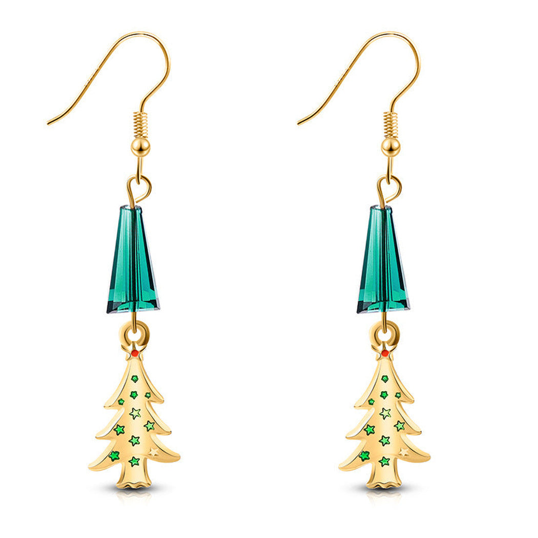 Earedge - Christmas Icon Drop Earrings, variant view