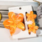 Beau - Marbled Frangipani Hair Clips Set
