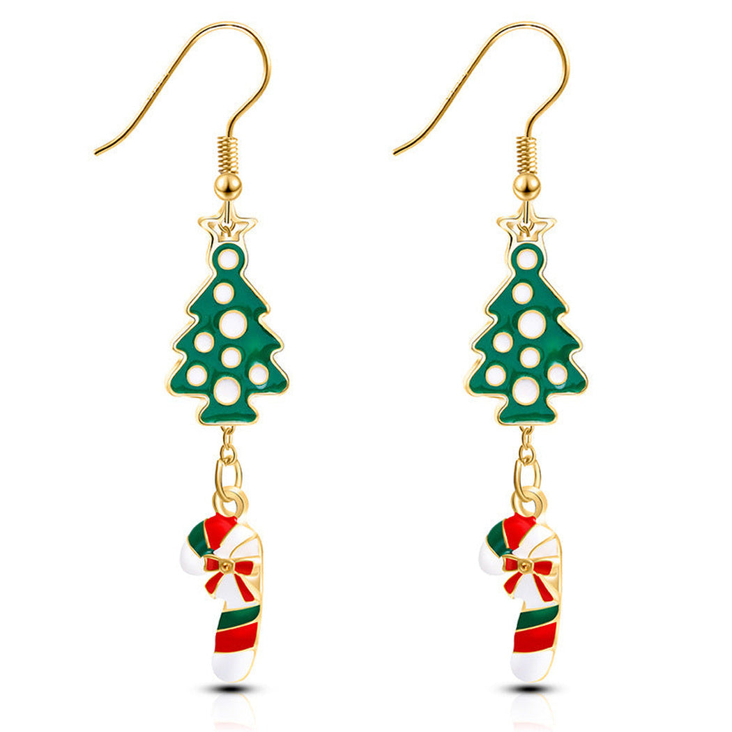 Earedge - Christmas Icon Drop Earrings, variant view