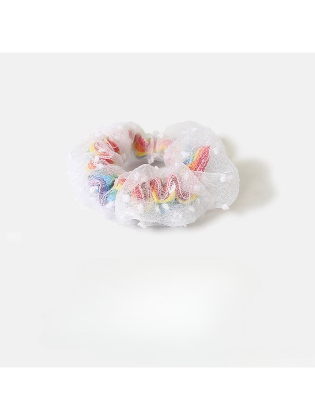 Gifty - Rainbow Lace Scrunchie Hair Tie