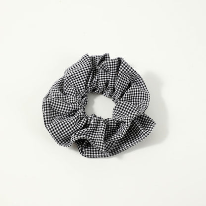 Gifty - Vintage Plaid Double Layer Scrunchie