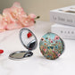 Mirroray - Floral Butterfly Round Folding Pocket Mirror
