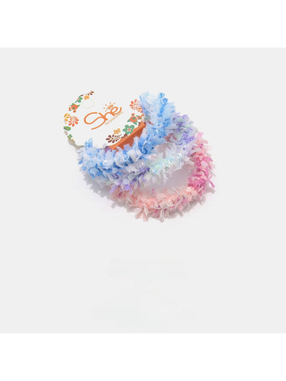 Gifty - Sweet Colorful Hair Scrunchie Set