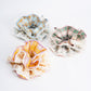 Gifty - Four-Layer Plaid Lace Trim Scrunchie