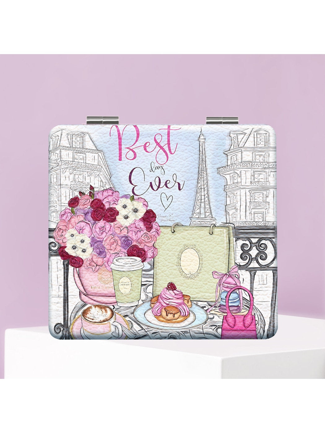 Mirroray - Square Foldable Cosmetic Mirror