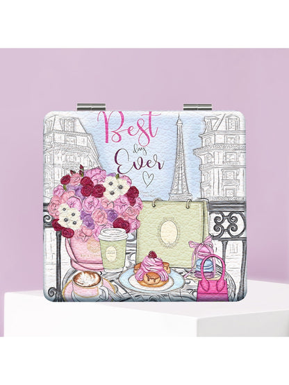 Mirroray - Square Foldable Cosmetic Mirror