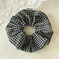 Gifty - Fresh Sweet Plaid Ruched Styling Scrunchie