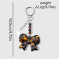 Keypus - Retro Beaded Cord Star Mirror Bag Charm Keychain
