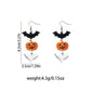 Earedge - Halloween Spooky Motif Drop Earrings, size reference