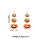 Earedge - Halloween Spooky Motif Drop Earrings, size reference