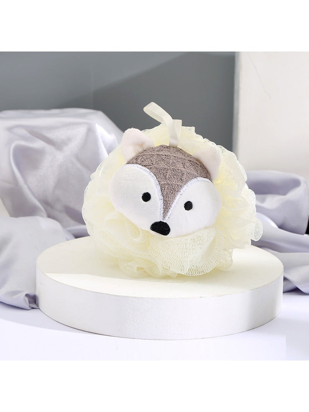 Papo - Large Cute Fox Shaped Bath Sponge