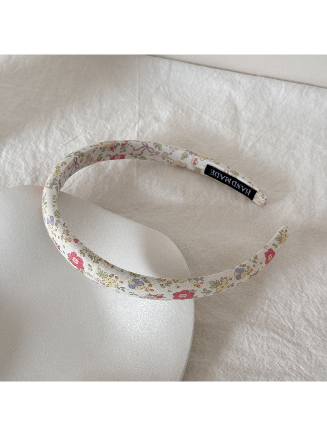 Gifty - Floral Pattern Polyester Wrapped Headband