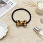Gifty - Leopard Print Bow Hair Clip Hair Tie