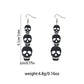 Earedge - Halloween Spooky Motif Drop Earrings, size reference