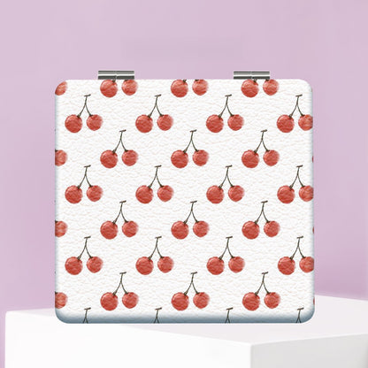 Mirroray - Foldable Fruit and Heart Print Pocket Mirror