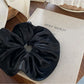 Gifty - Textured Solid Color Satin Scrunchie