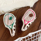 Beau - Tennis Racket-Shaped Hair Clip