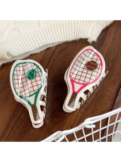 Beau - Tennis Racket-Shaped Hair Clip