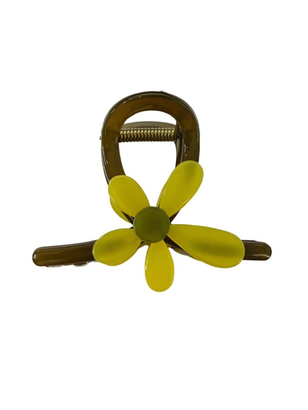Beau - Petal Design PVC Alloy Women's Hair Claw Clip