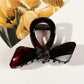 Beau - Leopard Print Bow Claw Clip